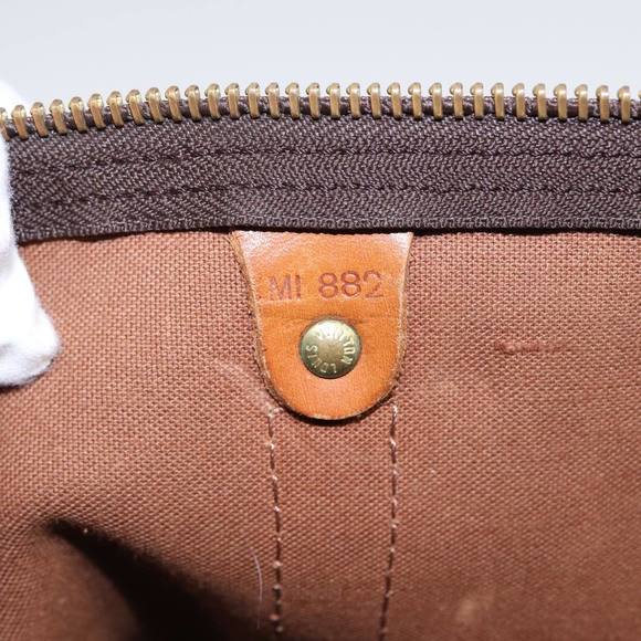 LOUIS VUITTON Monogram Keepall 60 Boston Bag M41422 LV Auth 85116 - Picture 12 of 16